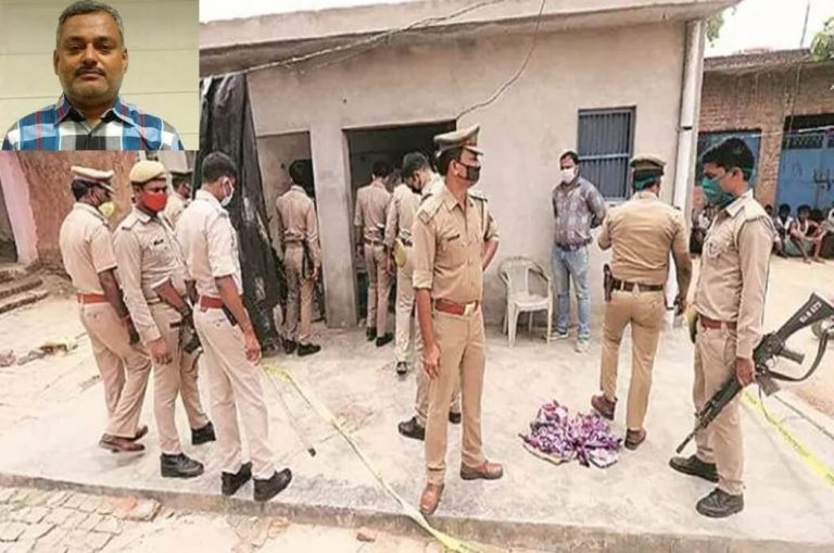 STF held gangster Vikas Dubey's relatives from Shahdol of MP