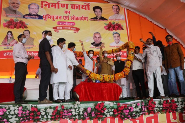 मुख्यमंत्री बोले अटल एक्सप्रेसवे बनने से चम्बल छेत्र का होगा विकाश