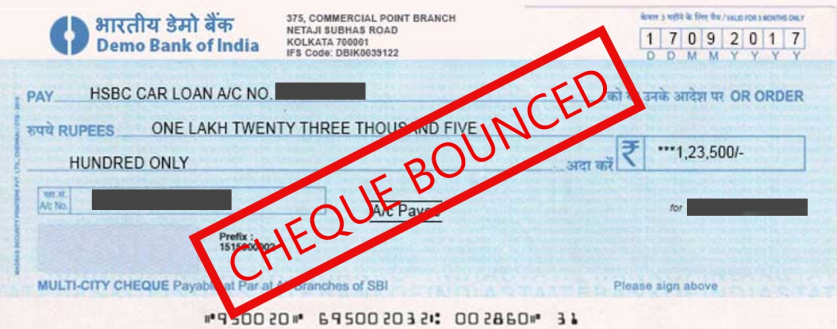 change in the rules of cheque bounce