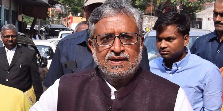 Sushil Kumar Modi Corona positive