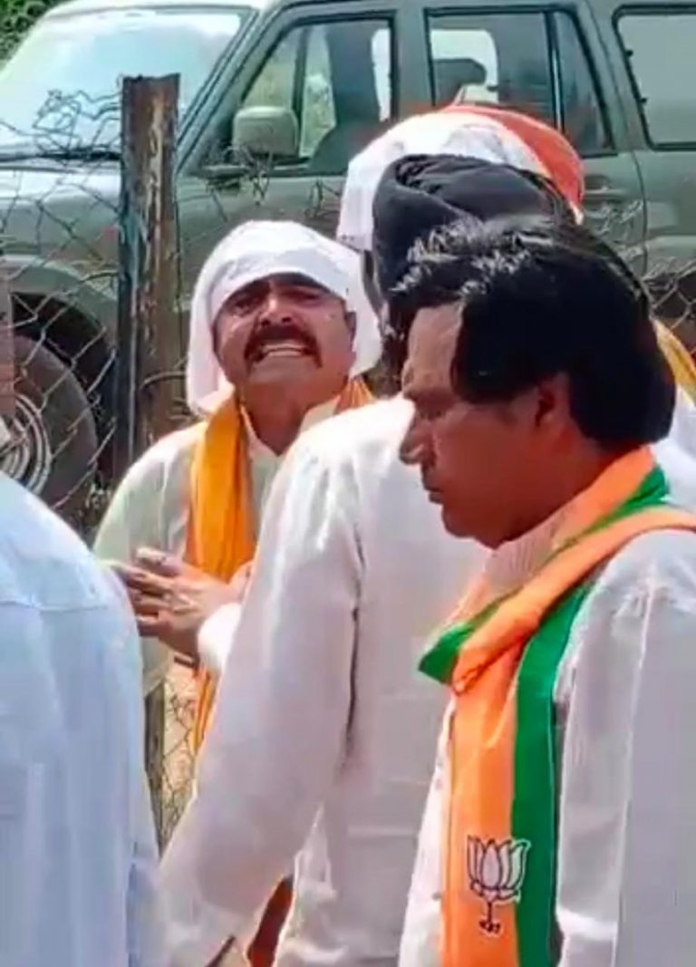 भाजपा प्रत्याशी तो दे रहे खुलेआम जान से मारने की धमकियां, वीडियो हुआ वायरल