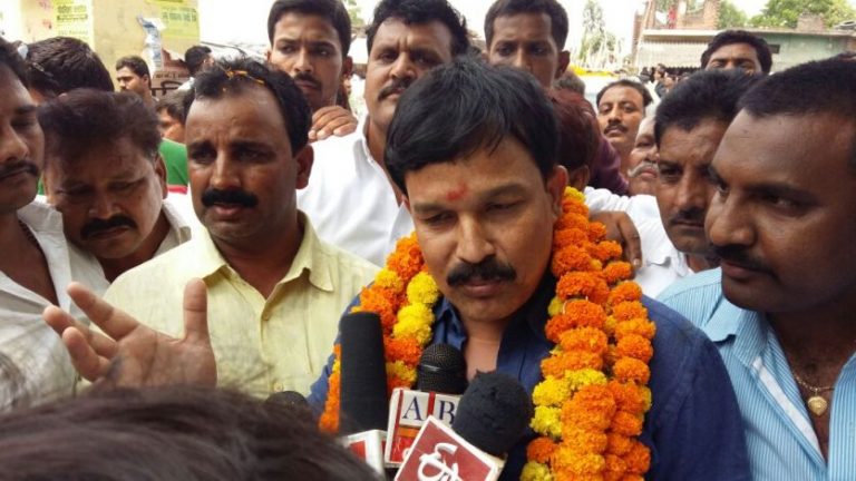 BSP candidate Akhand Pratap Singh Yadav