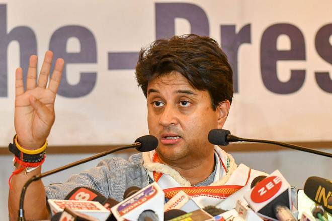 jyotiraditya scindia shivpuri