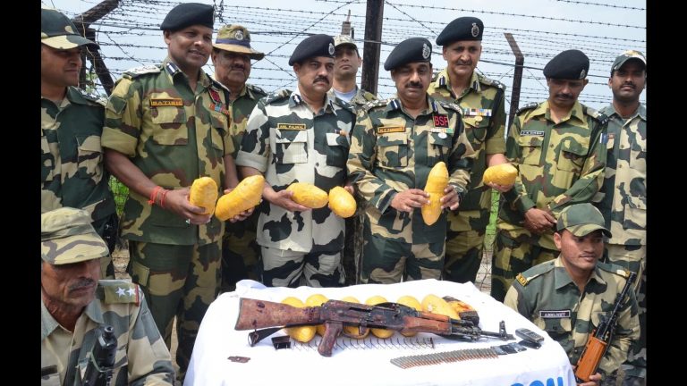 BSF ने की 135 करोड़ की हेरोइन जपत 27 किलो ले जा रहे थे तस्कर