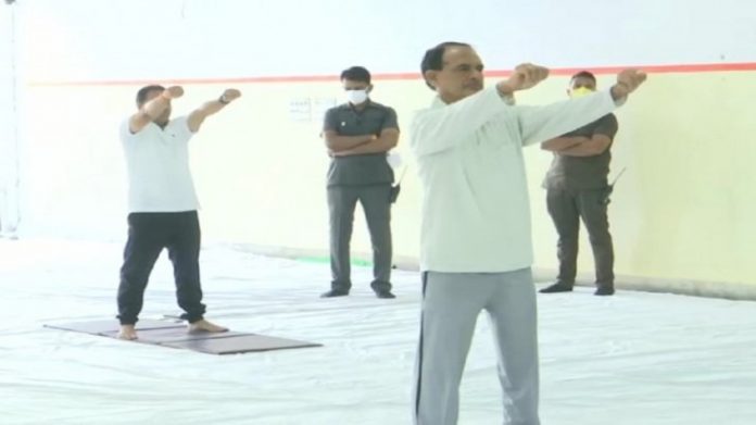 cm shivraj singh yoga day