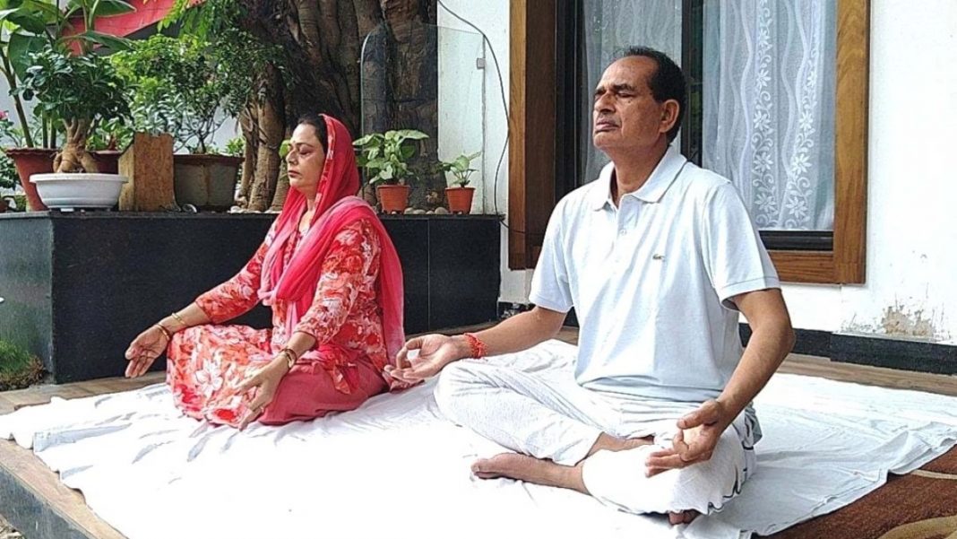 international yoga day 2021 cm shivraj