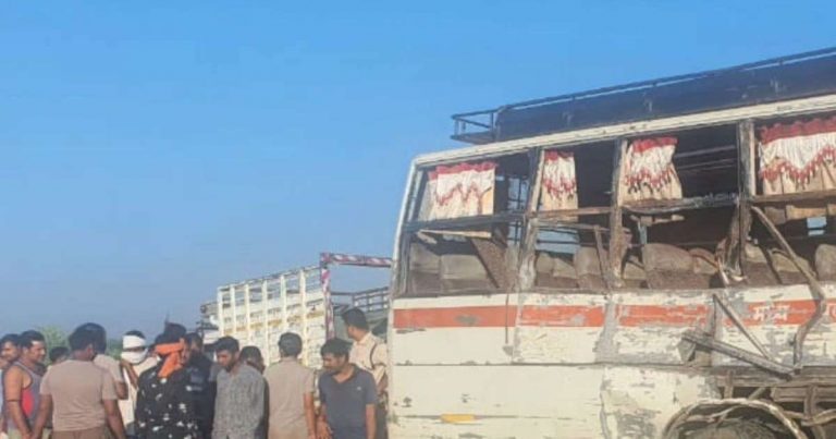 भिंड में भीषण सड़क हादसा, 7 यात्रियों की मौत, करीब 15 घायल