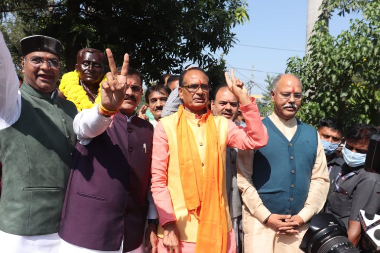 एमपी उपचुनाव में भाजपा ने तीन सीटों पर दर्ज की जीत 