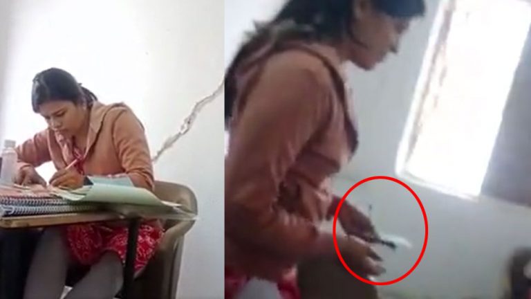 उज्‍जैन में महिला पटवारी का रिश्वत लेते वीडियो वायरल