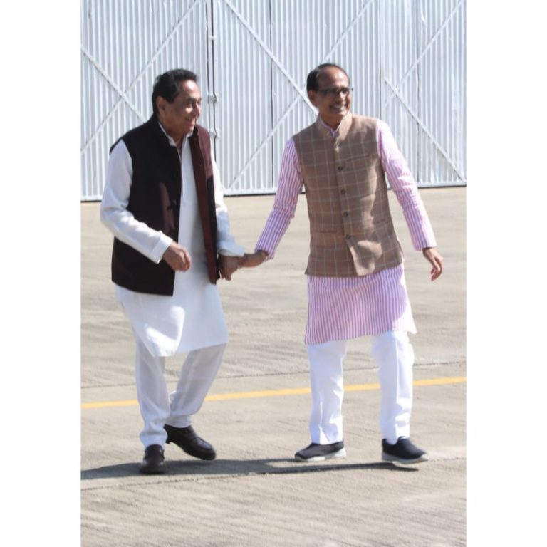 दिग्गी से मिलने का टाइम नहीं,CM शिवराज ने की कमलनाथ से मुलाकात
