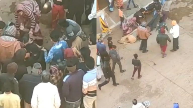 गुना में छेड़खानी के शक में युवक को सड़क पर दी तालिबानी सज़ा, देखें Video