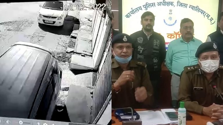 दिल्ली से OLX से कार खरीदी, ग्वालियर आकर की चोरी 