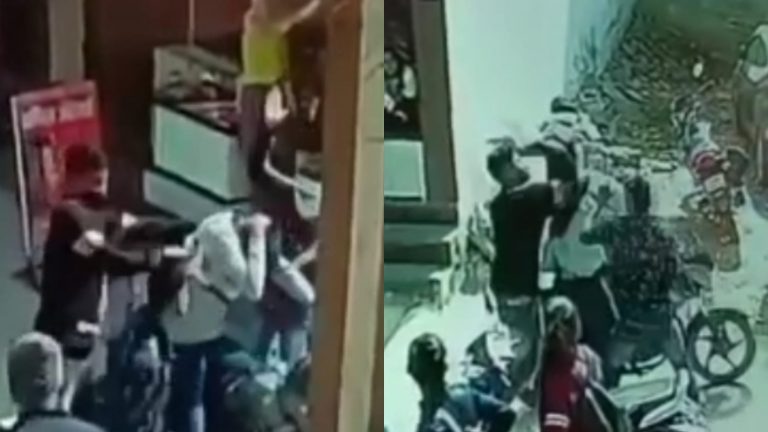 12 वीं के स्टूडेंट पर दिन दहाड़े हमला, CCTV में कैद हुई घटना; देखिए Video