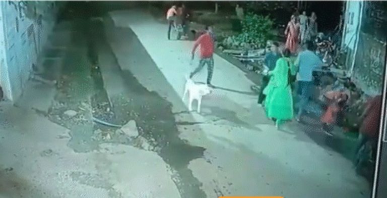 पंचायत चुनाव का प्रचार कर रहे एक परिवार पर कुछ लोगों ने की पत्थरबाजी