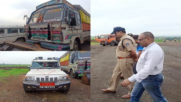 शराब से भरा ट्रक पकड़ने गए SDM और तहसीलदार के साथ हुई मारपीट