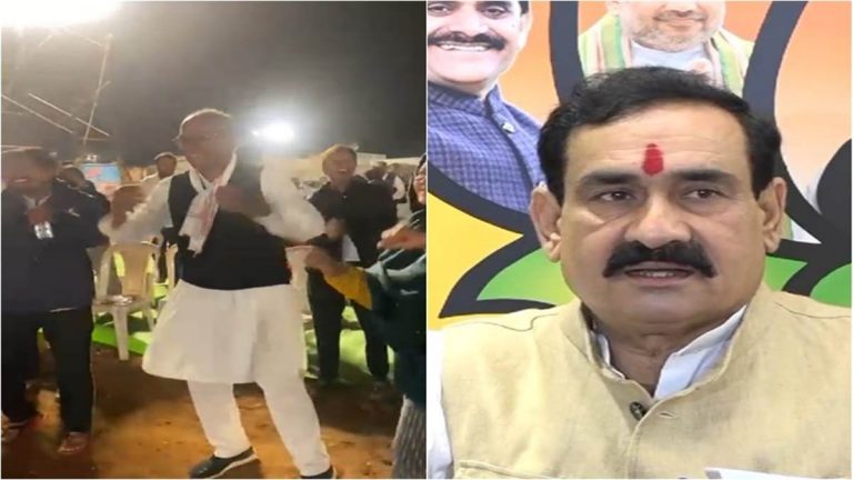 जमकर थिरके दिग्‍विजय सिंह को लेकर नरोत्‍तम मिश्रा ने ली चुटकी