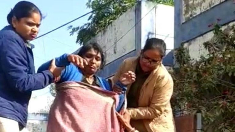 नर्मदा पुल से महिला ने लगाई छलांग, तो ऐसे बची जान