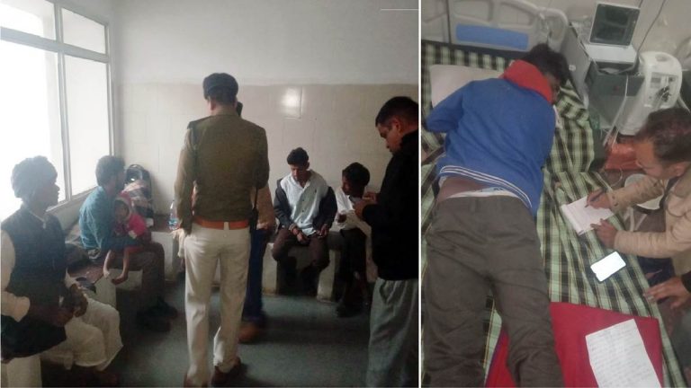 बड़ा हादसा टला, ट्रक- करा की भिड़ंत में दर्जन भर लोग हुए घायल