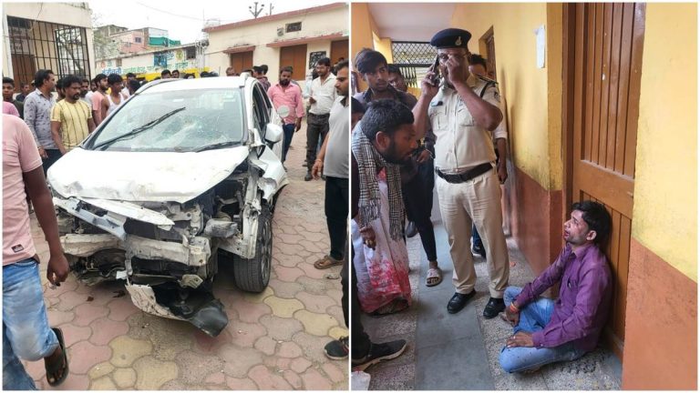 कार चालक ने एक दर्जन लोगों को मारी टक्कर, दो की मौत