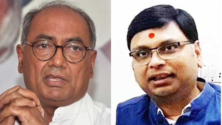 दिग्‍विजय ने CM शिवराज को दी ये चुनौती, तो BJP ने दिया करारा जवाब