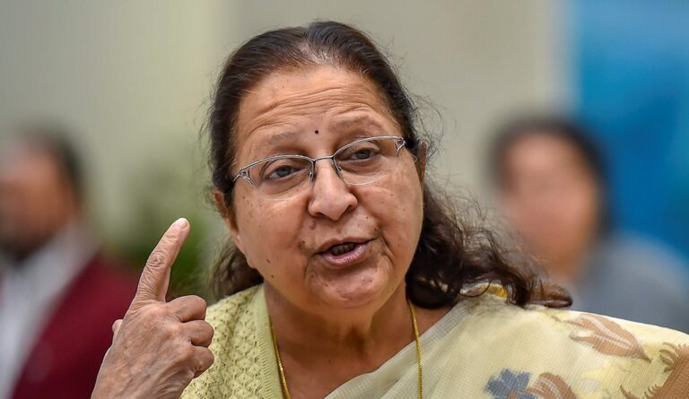 सुमित्रा महाजन बोली- जो काबिल है उसे टिकट जरूर मिलना चाहिए