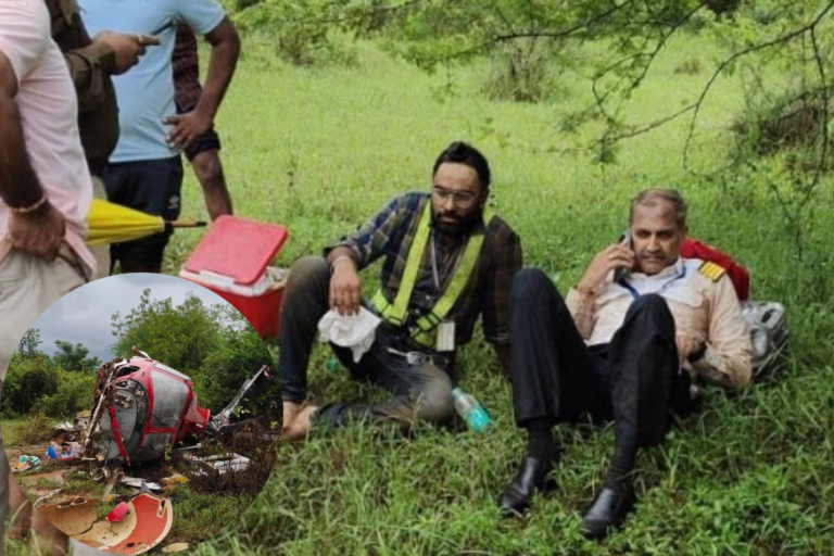 पुणे में हेलीकॉप्टर क्रेश, पायलट समेत 4 लोग घायल