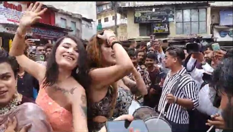 भुजरिया पर्व: भोपाल में किन्नरों का भव्य चल समारोह, बॉलीवुड थीम पर लगाए ठुमके