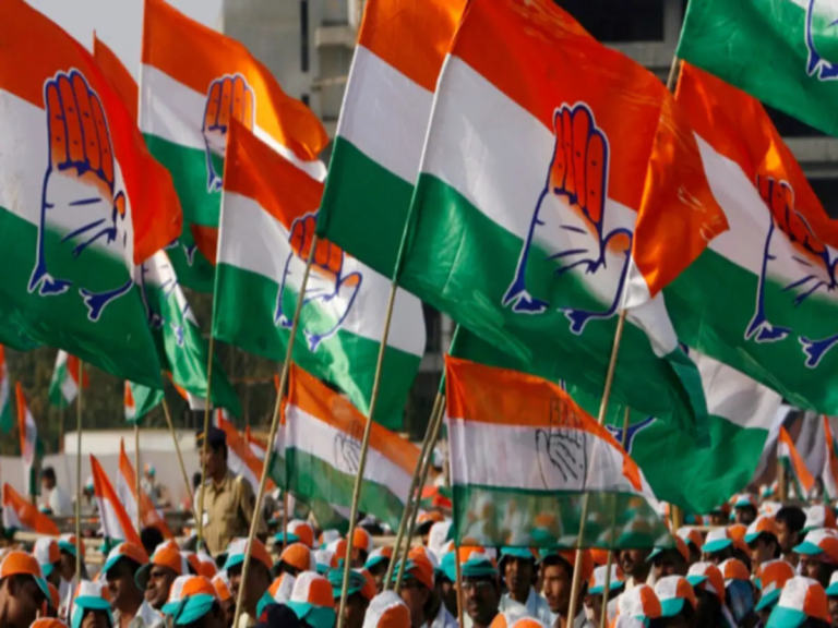 कांग्रेस का धरना: ED ऑफिस पर प्रदर्शन, व्यापमं चौराहे से पैदल मार्च