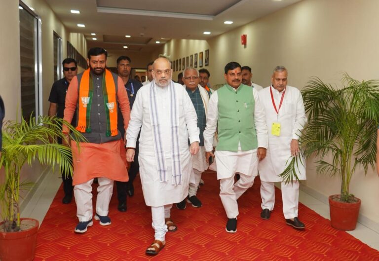 सीएम मोहन यादव की हरियाणा में भी दमदारी, अमित शाह के साथ कदमताल करते दिखे