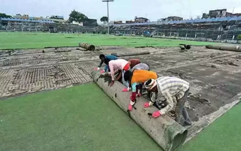 नेशनल हॉकी टूर्नामेंट कैंसिल ,गलत दिशा में बना दिया हॉकी ​स्टेडियम