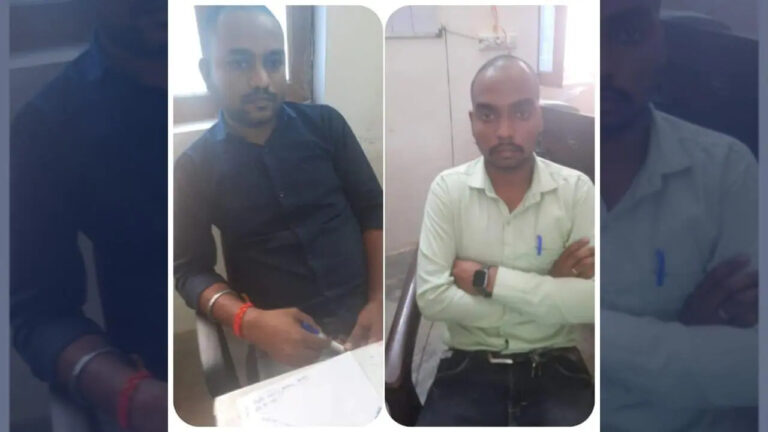 लोकायुक्त की बड़ी कार्रवाई, बिजली विभाग के AE और कर्मचारी रिश्वत लेते गिरफ्तार