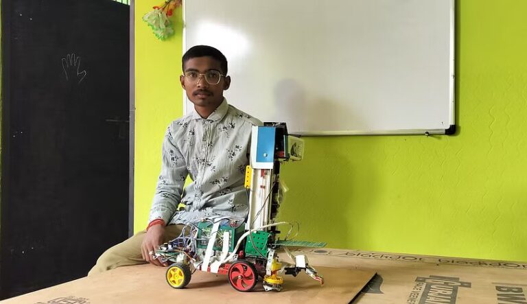 मजदूर के बेटे ने बनाई सौर ऊर्जा से चलने वाली ये मशीन