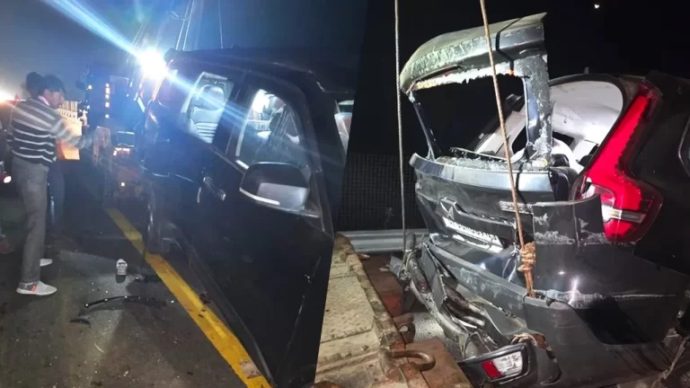 भीषण सड़क हादसे में मेडिकल कॉलेज के 5 डॉक्टर्स की मौत