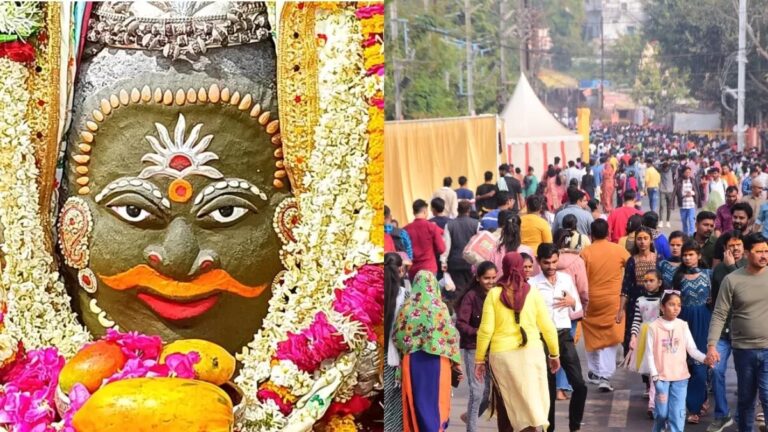 नए साल पर महाकाल दर्शन के लिए भक्तों को मिलेगा चारधाम मंदिर से प्रवेश
