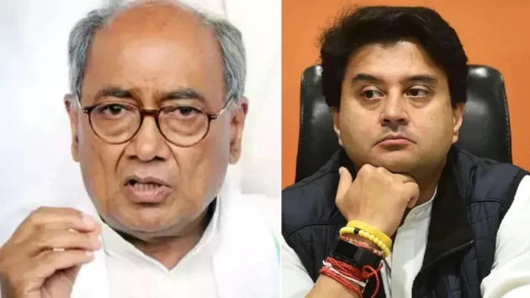 दिग्विजय सिंह और सिंधिया के बीच जुबानी जंग और हुई तेज