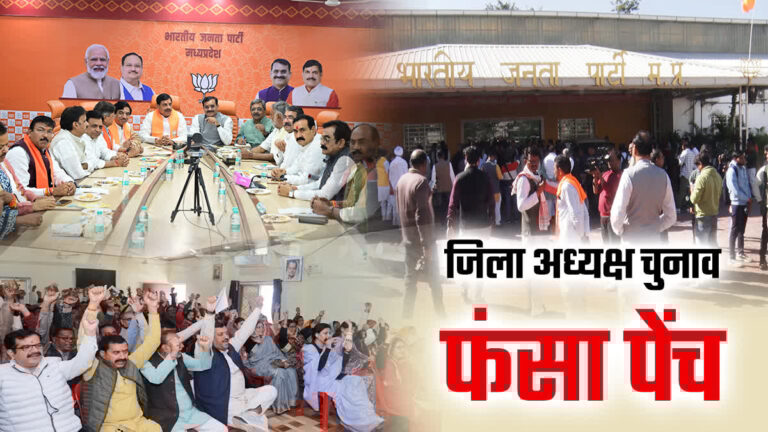 बीजेपी जिलाध्यक्ष के चयन में मंथन, दो फॉर्मूले पर विचार, दिल्ली में चल रही चर्चा