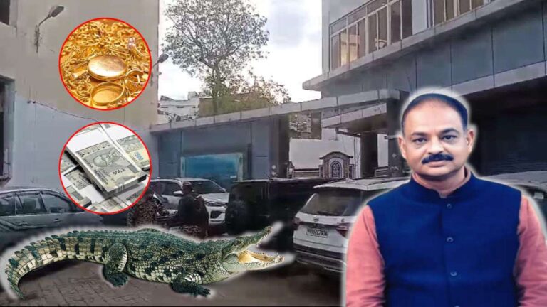BJP नेता पर इनकम टैक्स का छापा, घर में सोना, कैश और 4 मगरमच्छ बरामद