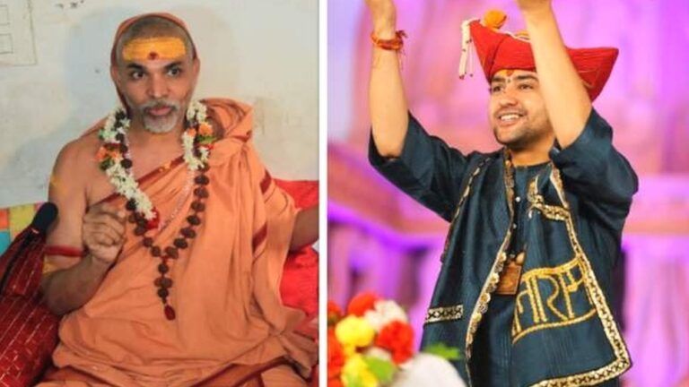 धीरेंद्र शास्त्री ने अविमुक्तेश्वरानंद के बयान पर किया कड़ा पलटवार, जानें पूरा मामला