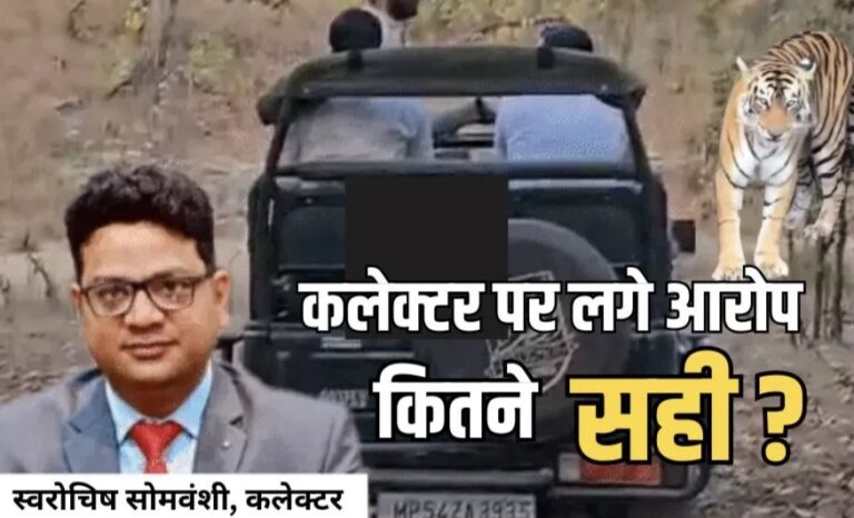 सीधी कलेक्टर पर लगे आरोप झूठे साबित, वन विभाग ने दी क्लीन चिट