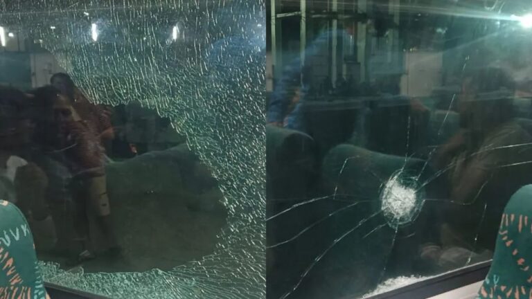 MP News: तेज रफ्तार शताब्दी पर दोहरी मार, पथराव से हिल गया सफर, शीशे टूटे और थम गई ट्रेन