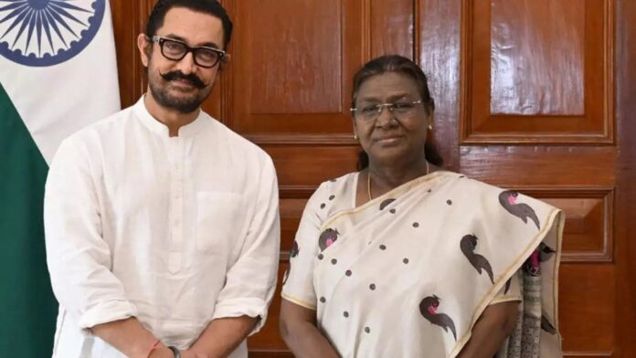 राष्ट्रपति मुर्मू ने देखी आमिर की फिल्म Sitare Zameen Par, कहा – समाज को जोड़ने वाला सिनेमा यही है