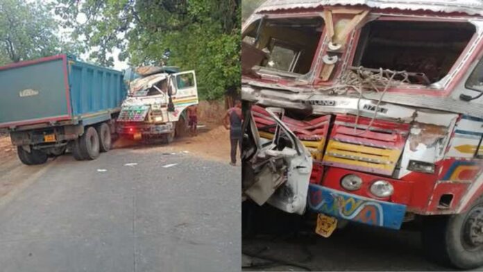 MP Accident: टक्कर या तबाही? सुबह-सुबह सड़क पर दो ट्रकों के भिड़ते ही मच गया कोहराम