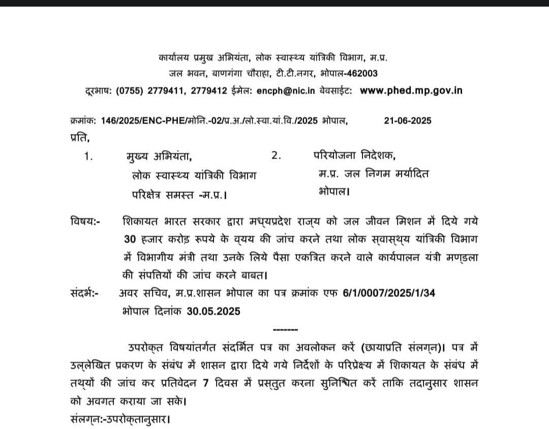 Bhopal: MP की मंत्री पर 1000 करोड़ की घूसखोरी का आरोप, PMO ने रिपोर्ट मांगी… विभाग ने मंत्री के खिलाफ की जांच शुरू