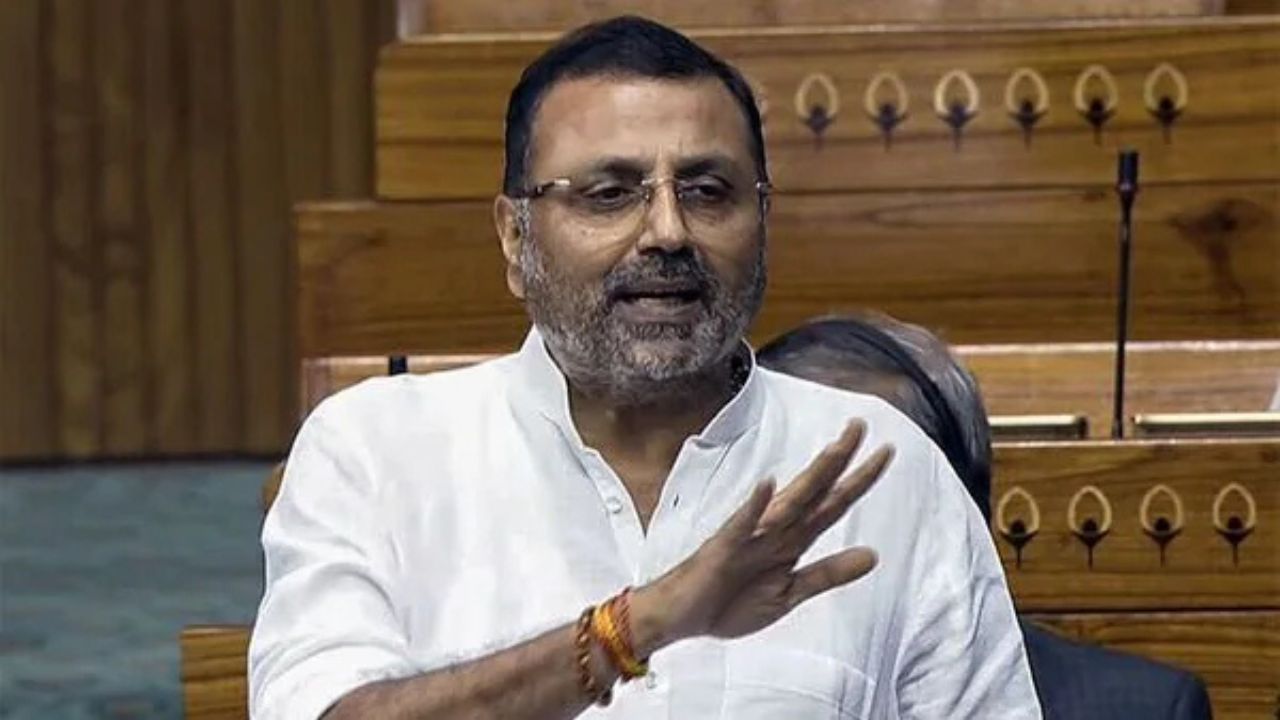 Nishikant Dubey को मराठी सांसदों ने घेरा, संसद की लॉबी तक पहुंचा हिंदी बनाम मराठी विवाद