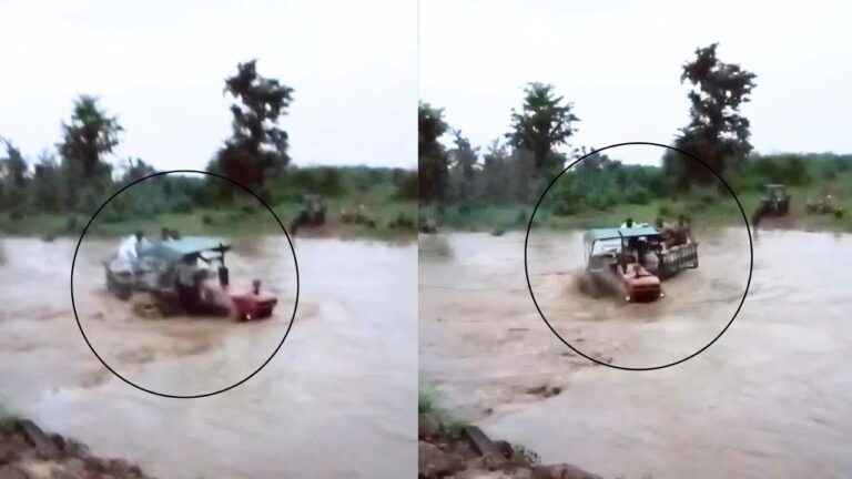 MP News: 8 साल से नहीं बना पुल, करई नदी पार कर जान जोखिम में डाल रहे हैं 15 गांवों के लोग