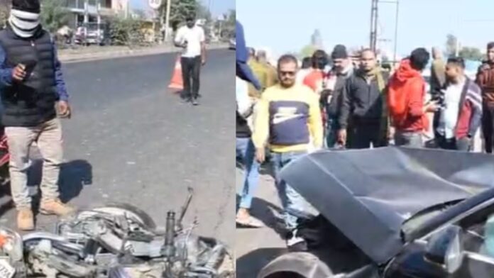 MP News: शादी के निमंत्रण बांटने जा रहे पिता-पुत्र और महिला रिश्तेदार की सड़क हादसे में दर्दनाक मौत