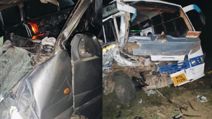 MP News: भिंड-ग्वालियर हाईवे पर आधी रात का खौफनाक हादसा, पांच लोगों की मौत