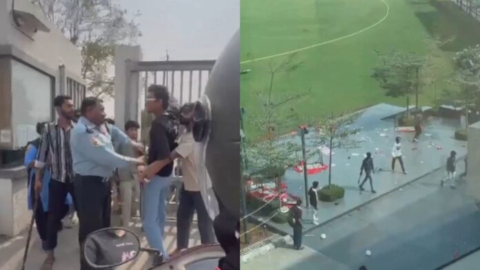 MP News: इंदौर NMIMS कॉलेज में बजरंग दल ने वैलेंटाइन डे कार्यक्रम को किया तहस-नहस