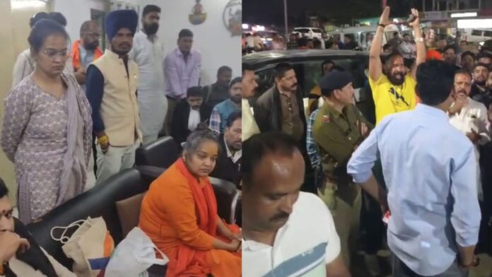 MP News: ओवरटेक को लेकर मारपीट, साध्वी रंजना की कार में तोड़फोड़ और लूट का आरोप