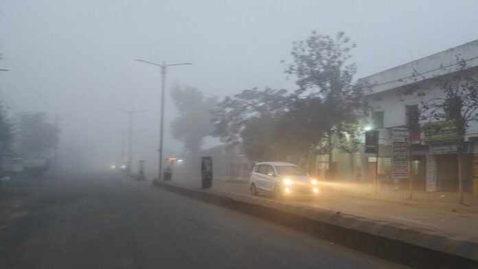 MP Weather Update: कोहरे ने बढ़ाया हादसों का खतरा मध्य प्रदेश में वाहन चालकों के लिए चेतावनी